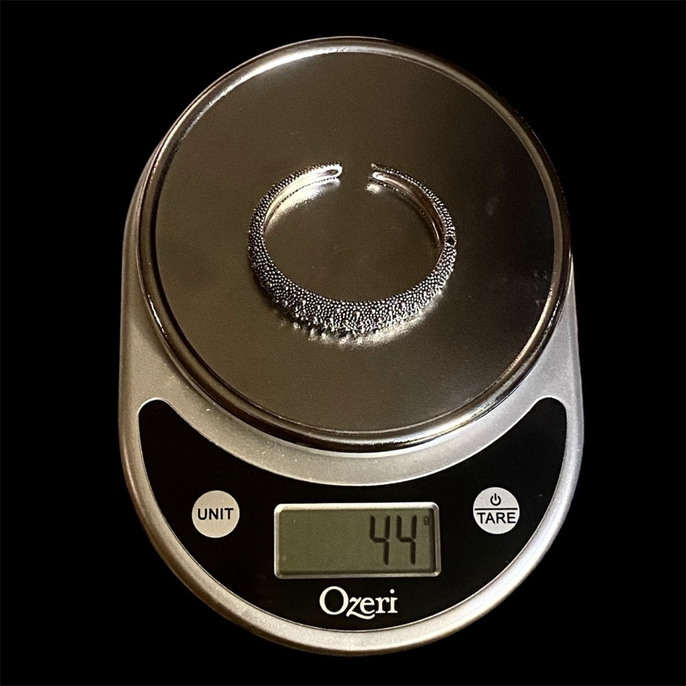 Elegant Michael Dawkins starry night Silver Cuff Bracelet - Picture 6 of 6